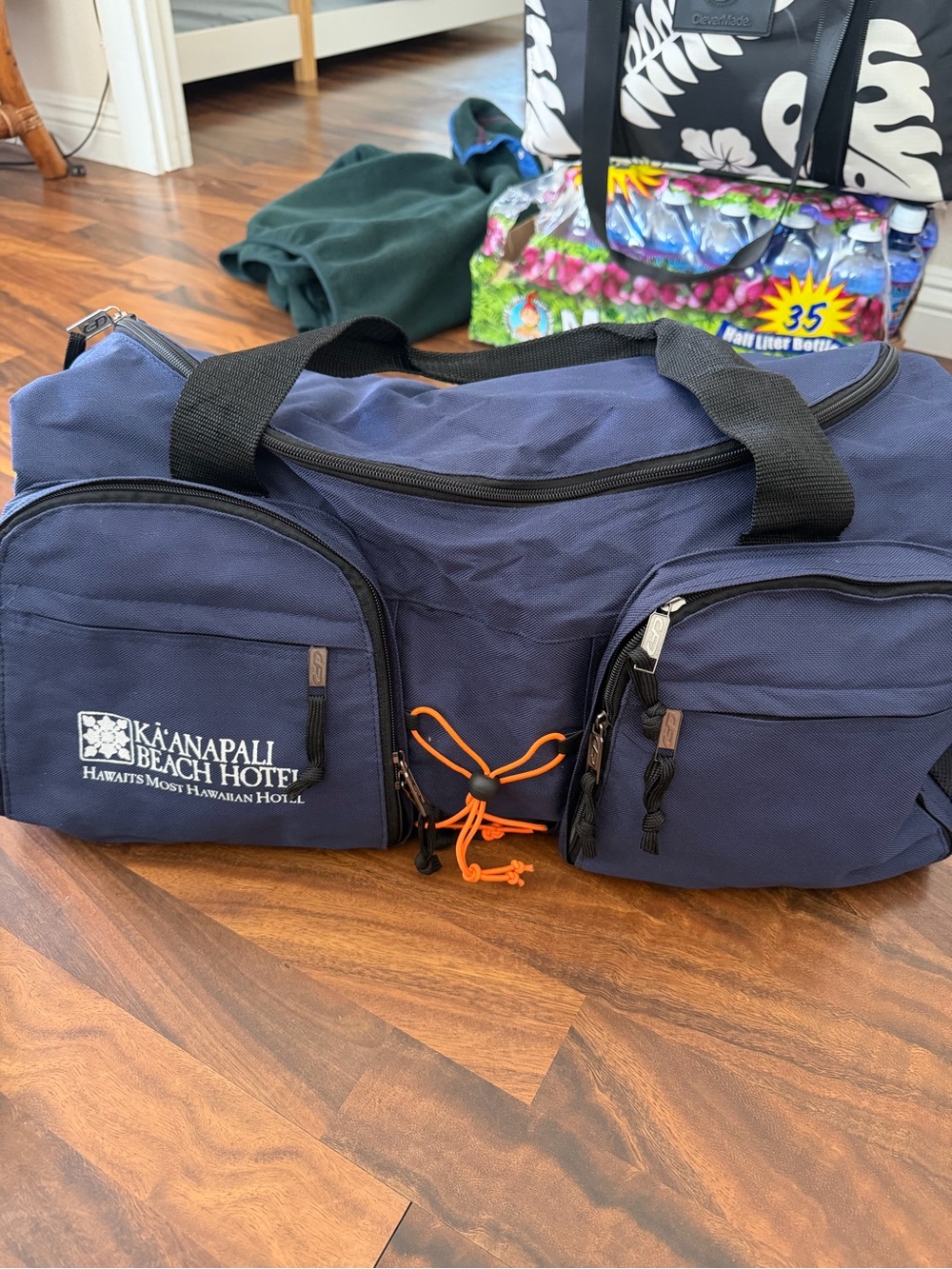 Navy Travel Duffel Bag